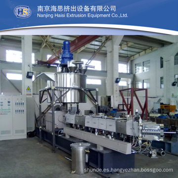 HS PE/PP plastic masterbatch extruder machine price